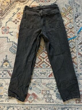 Abercrombie & Fitch Women’s Black Straight-Leg Jeans